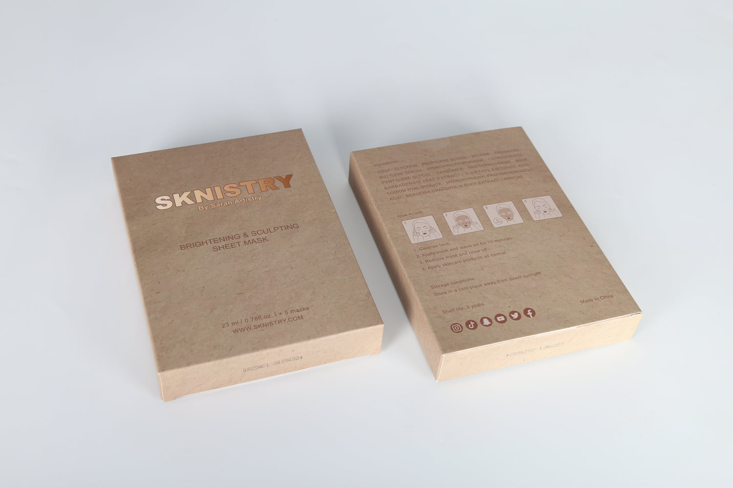 The SKNISTRY Sheet Mask